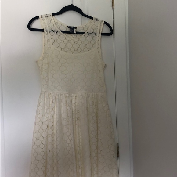 Asymmetrical high low cream dress from HM - Picture 1 of 3
